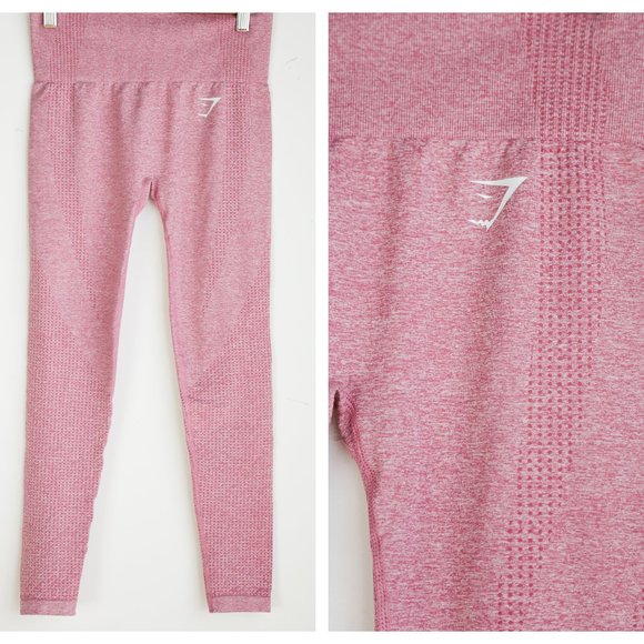 Gymshark Dusty Pink Seamless Compression Leggings